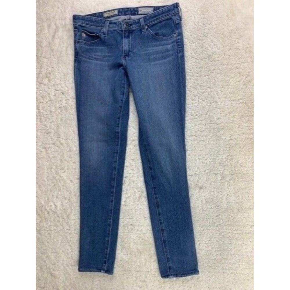 AG Adriano Goldschmied Size 26 Womens Jeans The Legging Ankle Stretch Light Wash